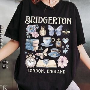 Lady Whistledown_S Tea House Shirt, Bridgerton Shirt, Bridgerton Gift, Regency